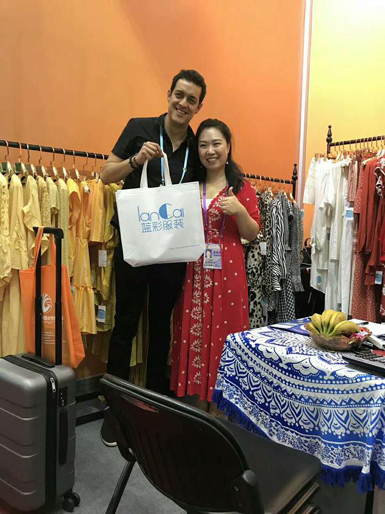 clients on Canton fair2019-2